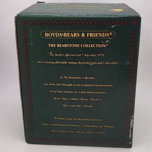 Vintage 2000 Boyds Bears "Momma Berriproud with Jamie...Seize the Day" with Box - Picture 9 of 12